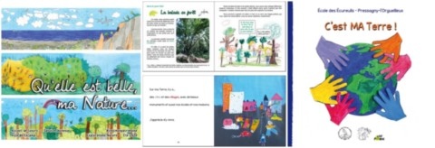 Projet et maquette album des écoles