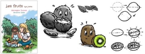 Illustrations Les fruits que j'aime